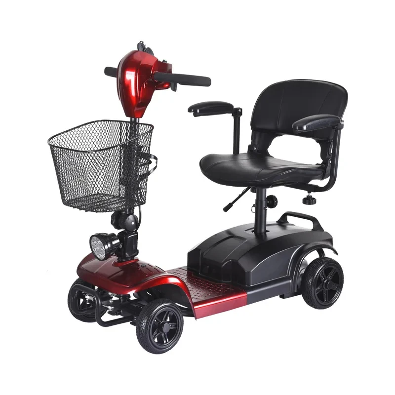 2022 Hot Sell Travel Handicapped 4 Wheel E Mobility Scooter Old People