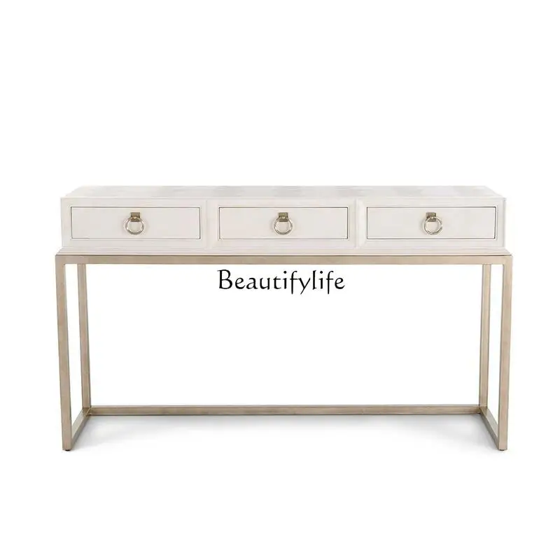 

Modern simple entrance table living room small apartment decorative table side cabinet