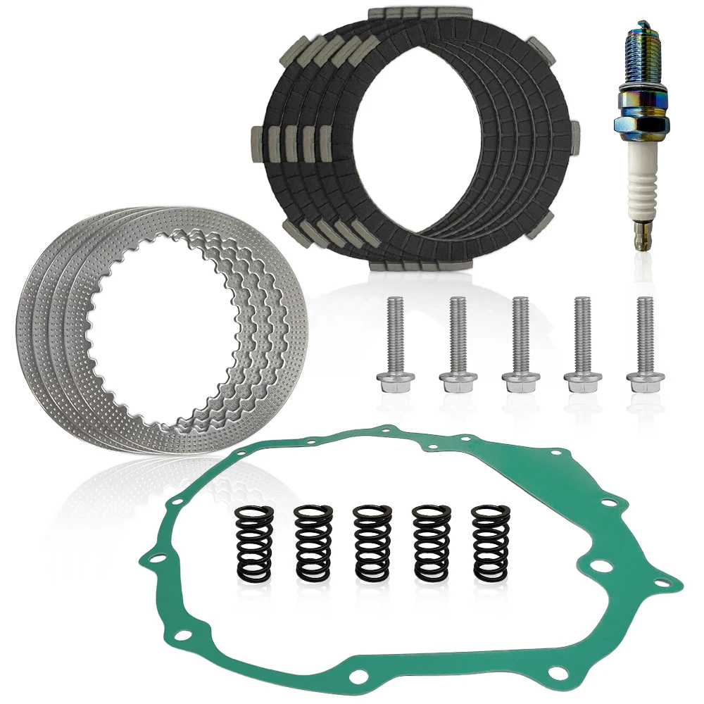 For Honda Recon 250 TRX250 TRX250X TRX250EX TRX250TE TRX250TM 1997-2023 Clutch Kit Heavy Duty Springs & Cover Gasket