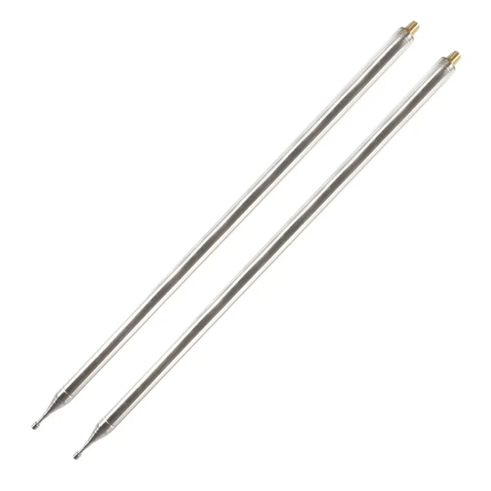 2Pcs Telescopic Antenna 5.6M/18.4FT GP Whip Antenna Suitable For Amateur Radio Users DIY Shortwave Antenna Antenna