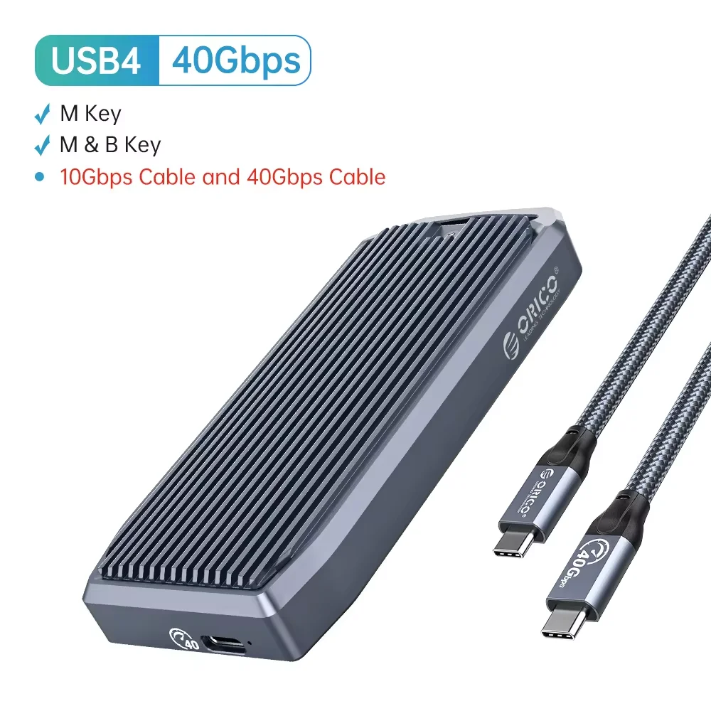 ORICO-USB m.2 ssdケース、40gbps、m2、nvme、thunderbolt 3、4、usb
