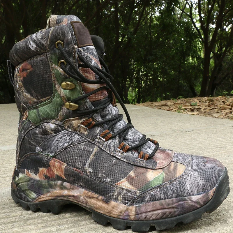 2024 New Hot Style Men Hunting boots Hiking Shoes Winter Outdoor Walking Mountain Sport Boots Climbing Sneakers hunting boots