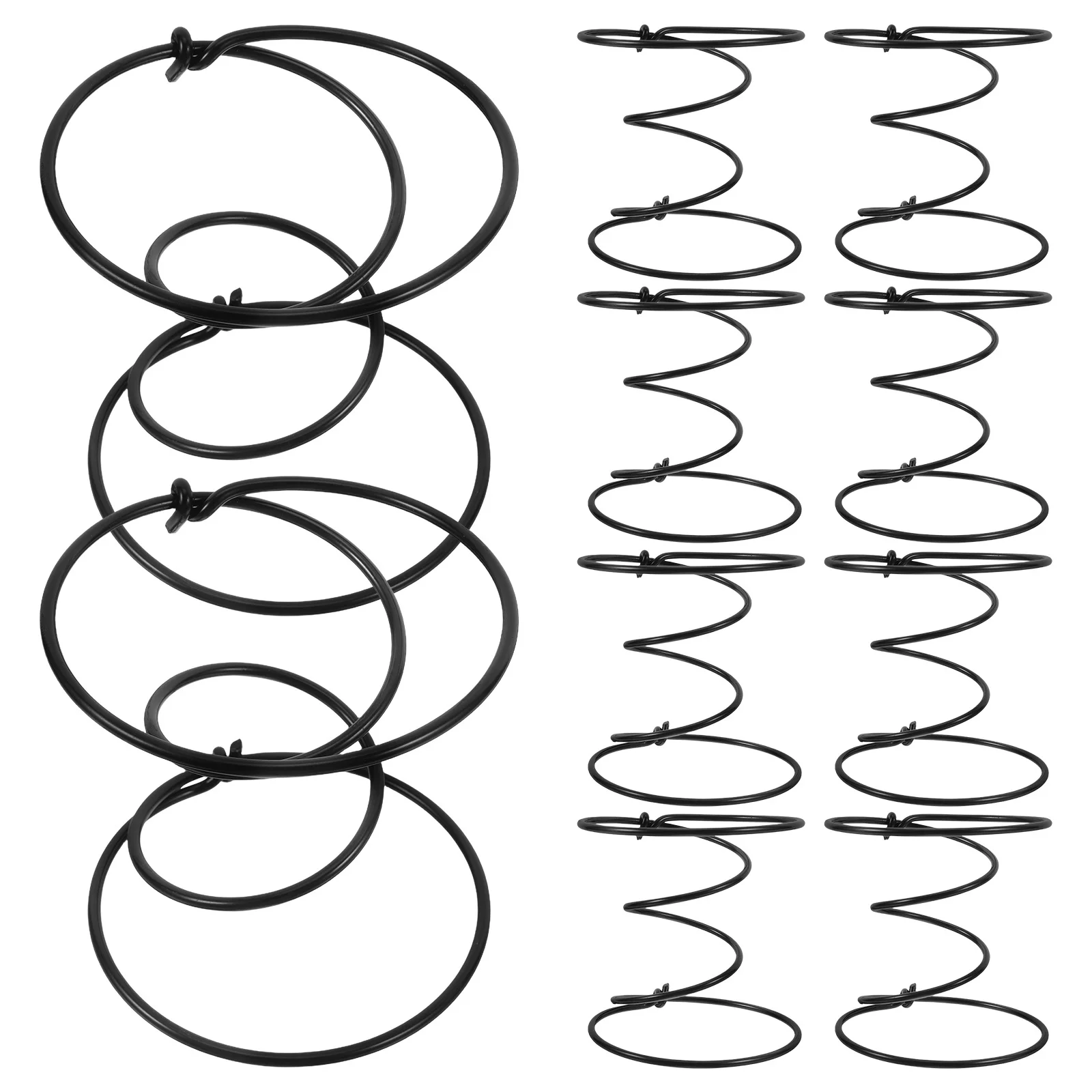 

10pcs Couch Spring Clips Replacement Kit for Upholstery Chair Recliner Seat Repair Heavy Duty Coil Straps