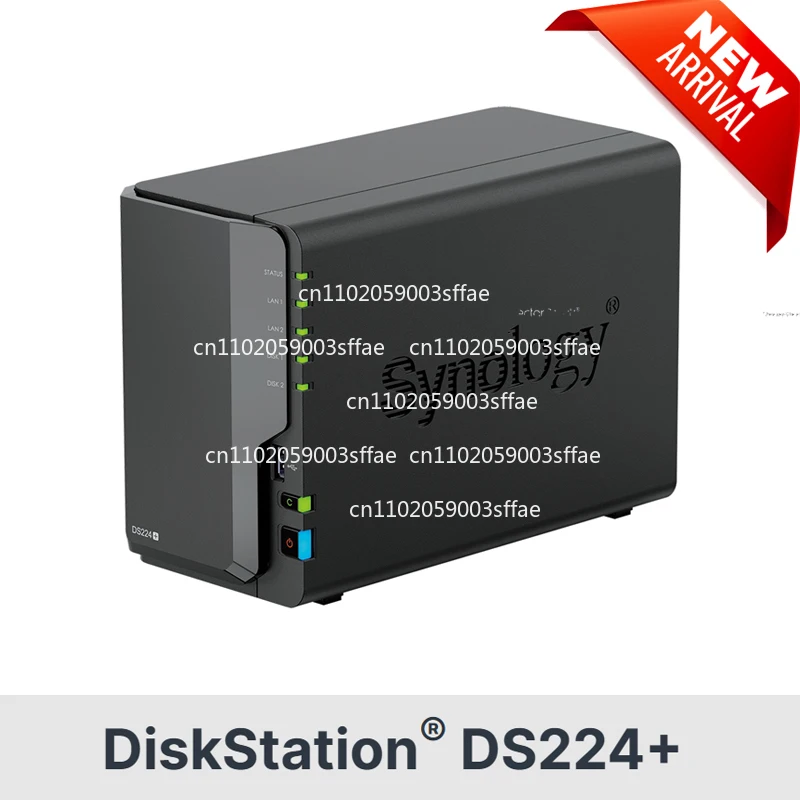 Synology DS224+ 2 Bay NAS Network Storage DiskStation  (Diskless)