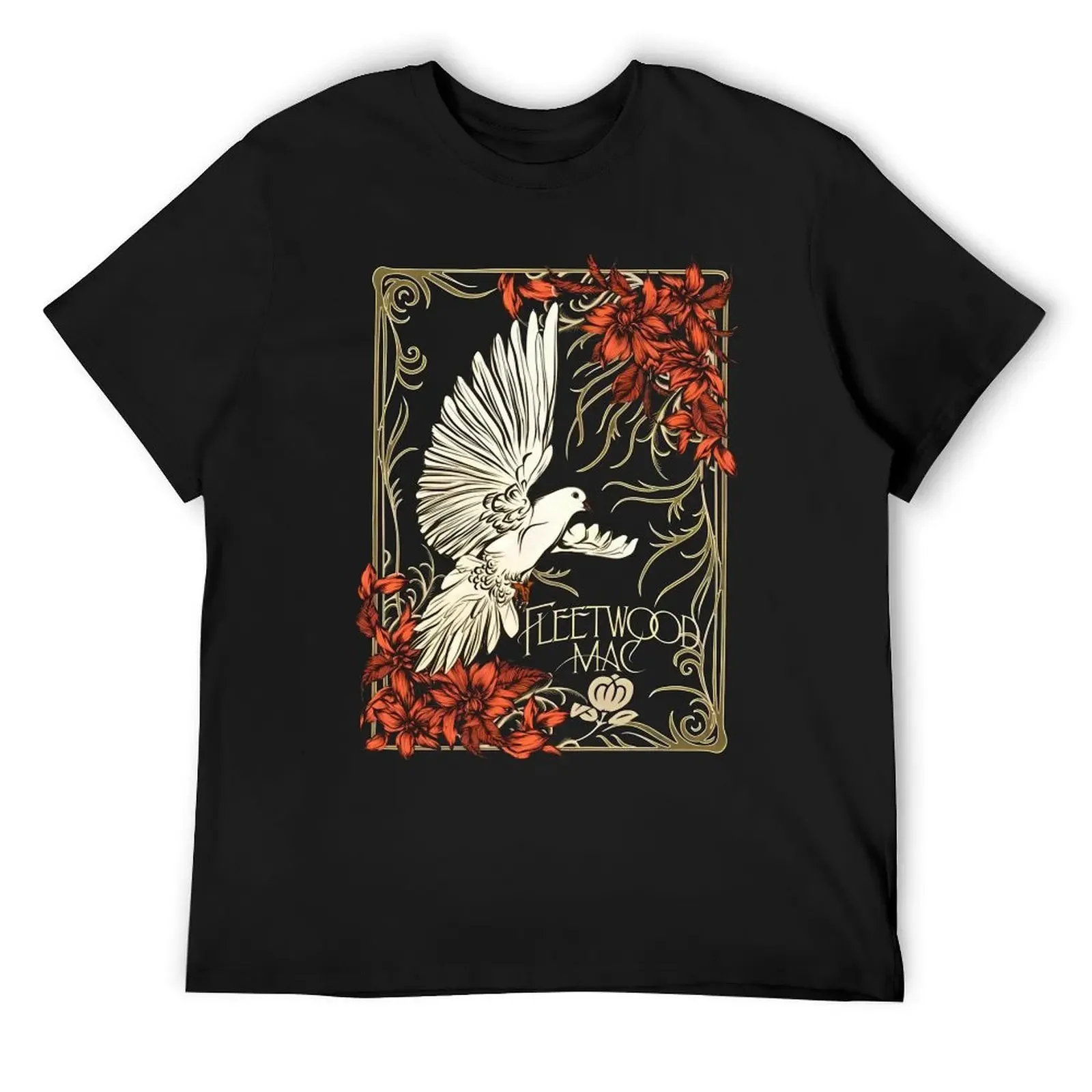 

Fleetwood Macc Dove T-Shirt sweat T-shirts man hippie clothes croswit shirt man mens graphic t-shirts anime