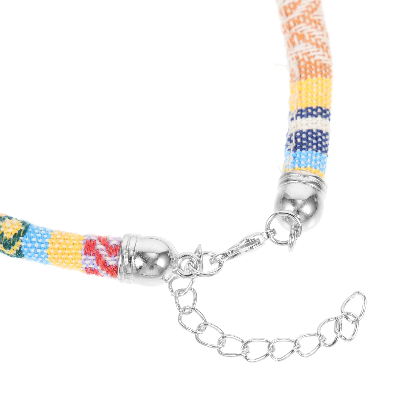 

2Pcs Ethnic Bell Collar Adjustable Cat Dog Necklaces Pet Accessories Kitten Puppy Decorative Wear-Resistant Multi-Function