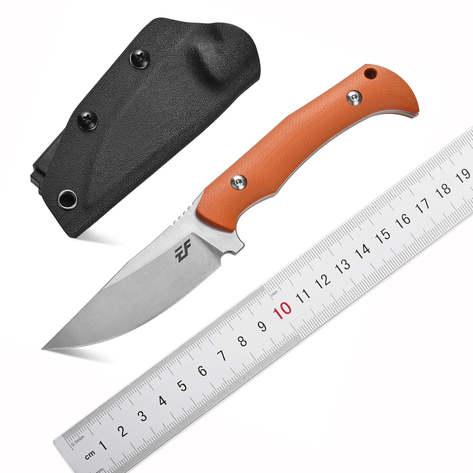 Eafengrow EF179 Compact EDC Fixed Blade Knife VG-10 Steel Blade Micarta Handle Fix Knifes for Outdoor Working Camp