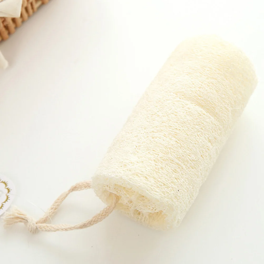 

4pcs Loofah Pads Bath Towel Exfoliator Gently Cleanse Skin Shower Back Loofah Sponge Exfoliator Scrubber Sponges