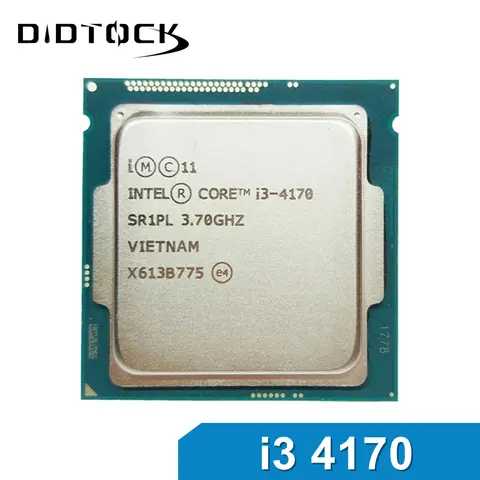 Intel Core i3 4170 3.7GHz Dual-Core SR1PL Socket LGA 1150 CPU Desktop Processor