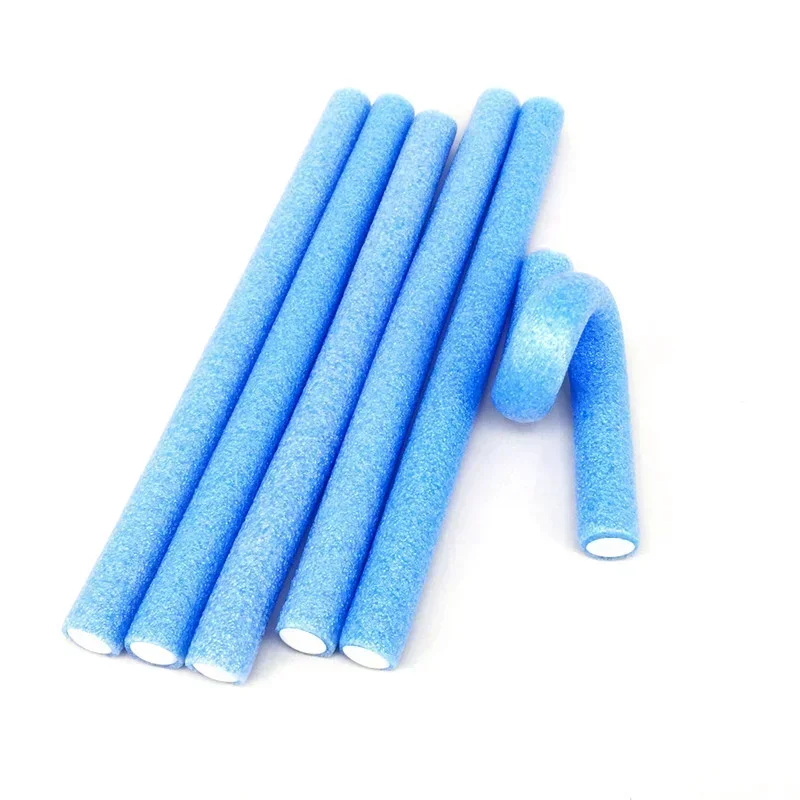 10 pcs/Lot Heatless Curling Rod Soft Sponge Hair Curler Roller Foam Bendy Twist Curls Tool DIY HairStyling Hairdressing Tools