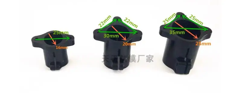 Adaptateur universel CNC pour D16 18 20 25 30mm, Tube en carbone, support de jambe de train d'atterrissage, connecteur de cadre de Drone de photographie aérienne 4/6 axes