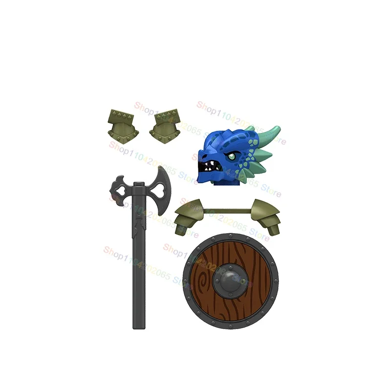 

N833-836 Коллекция аниме Dragon Knights Undead Dragon Knight Строительные блоки Аксессуары Мини-фигурки Модели Детские игрушки Подарки