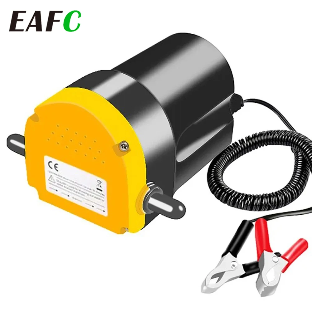 EAFC Auto Motor Ölpumpe 12V Elektrische Diesel Flüssigkeit Sumpf Extractor Scavenge Kraftstoff Transfer Saug Boot Motorrad Auto Ölpumpe