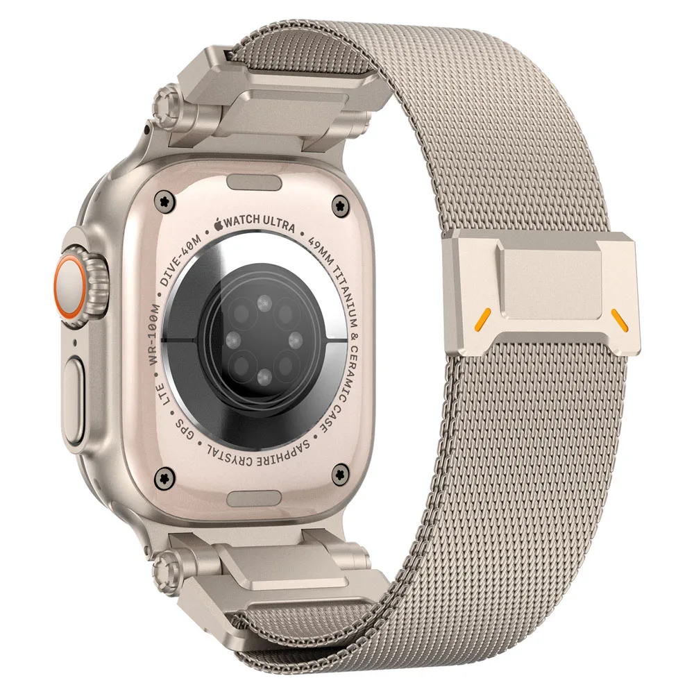 Cinturino milanese per cinturini Apple Watch 49mm 45mm 44mm 42mm 41mm 40mm 38mm Bracciale iwatch Serie 9 3 4 6 5 SE 7 8 Ultra 1 2 Correa