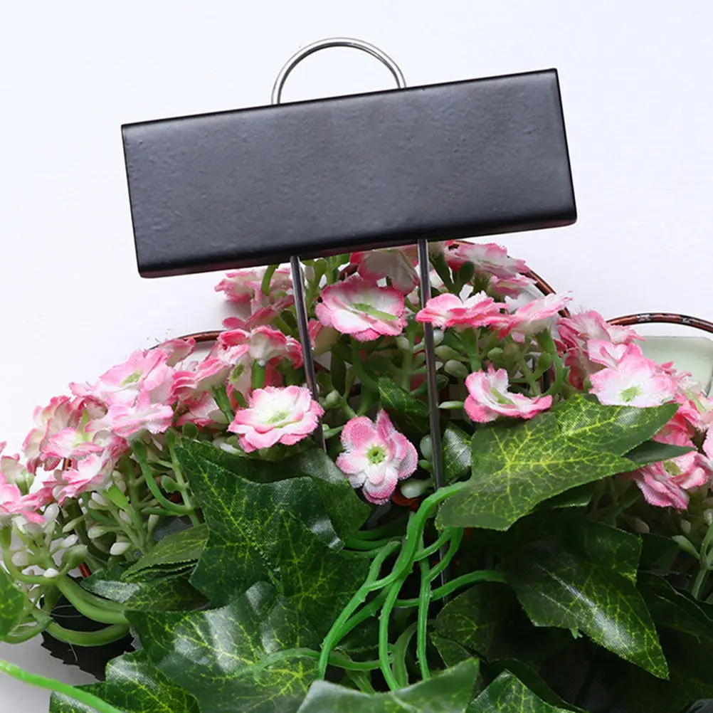 4Pcs Stylish Metal Plant Tags Modern Garden Labels Easy to Use Lightweight Carry Friendly for Vegetables Flowers Succulents