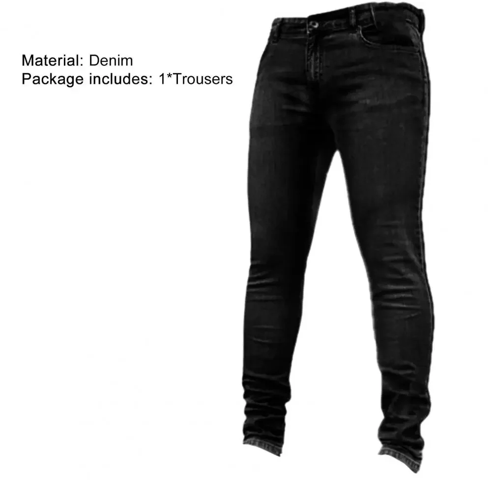 

Korea Fashion Men Jeans Cargo Denim Pants Casual Women's Pocket Denim Pants Straight Jean Womens Streetwear