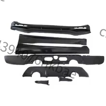 Double Hole Body Kit For Smart Fortwo 453 W453 Sport Front Lip Side Skirts Rear Diffuser Car Exterior Accessories