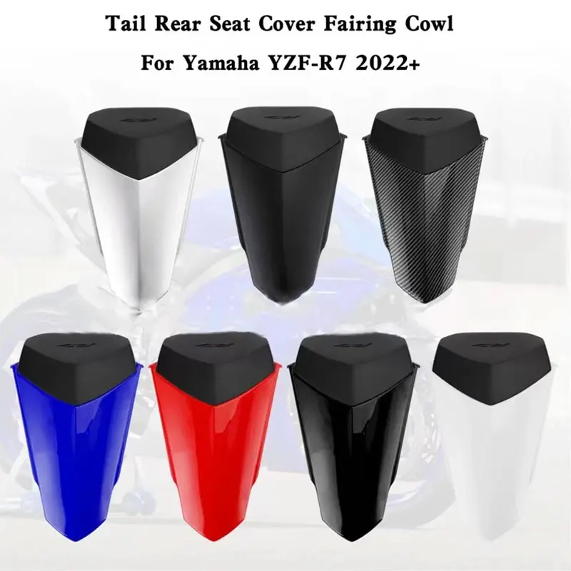 Motorcycle Seat Fairing For Yamaha YZF 700 R7 YZF-R7 2021 - 2026 YZFR7 Pillion Rear Passenger Seat Tail Cowl Cover Hump Fairing