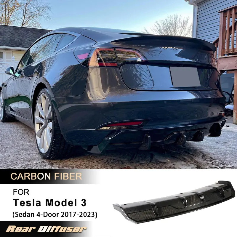 Tesla Model 3 Performance Diffuser: Real-World Fit, Function, and Finish for 2017–2023 Models