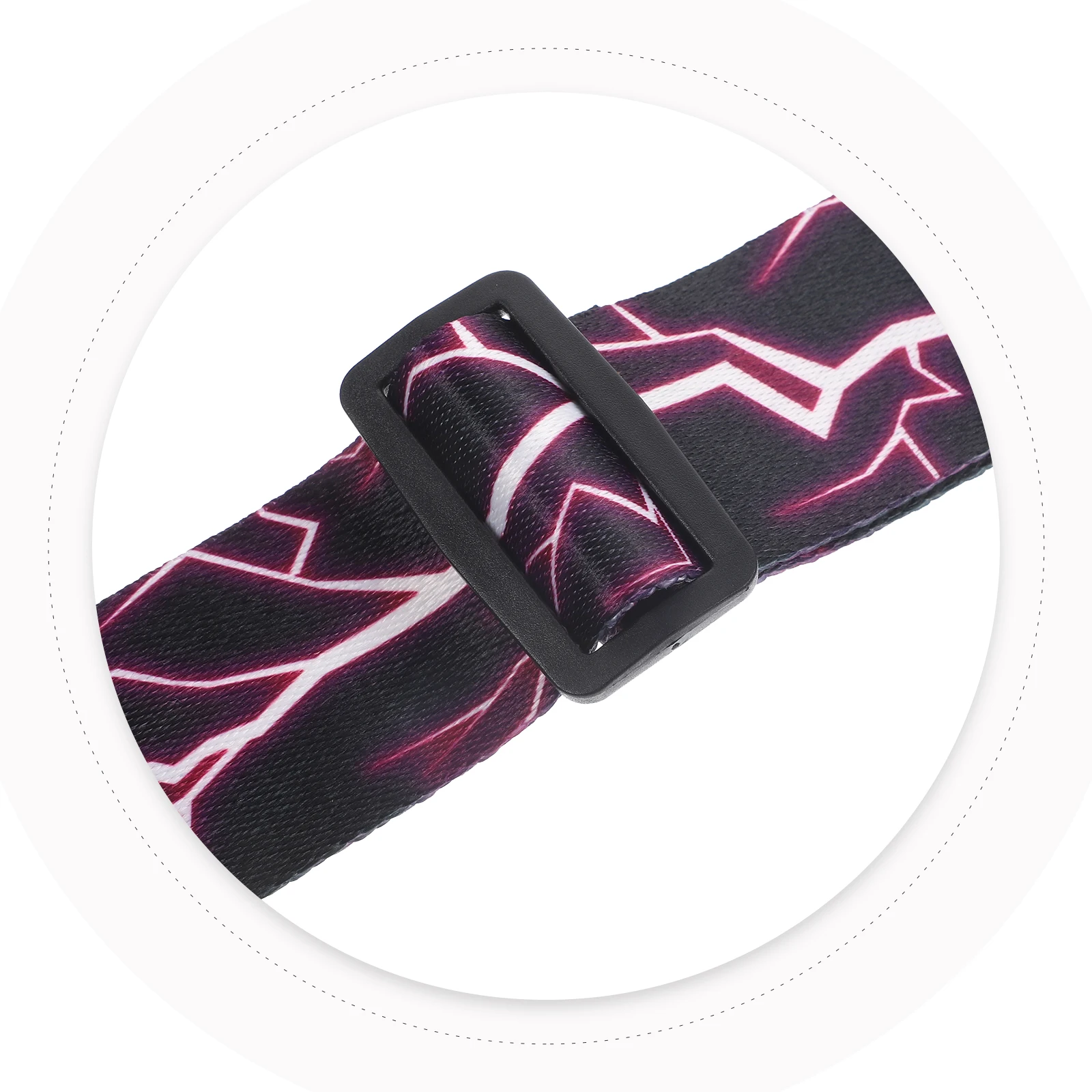 

Bass Guitar Strap Adjustable Durable Polyester Guitar Shoulder Belt Performance Replacement Sling Strap