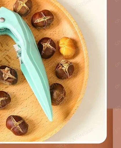 

Эффективная машинка для очистки каштанов для домашнего использования | Инструмент для очистки сырых каштанов, упрощающий удаление скорлупы