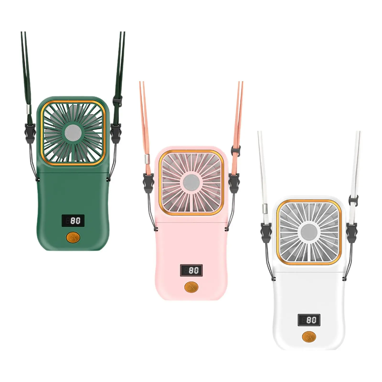 مروحة صغيرة محمولة باليد ، مروحة مكتب لاسلكية قابلة للطي ، مروحة داخلية يمكن ارتداؤها