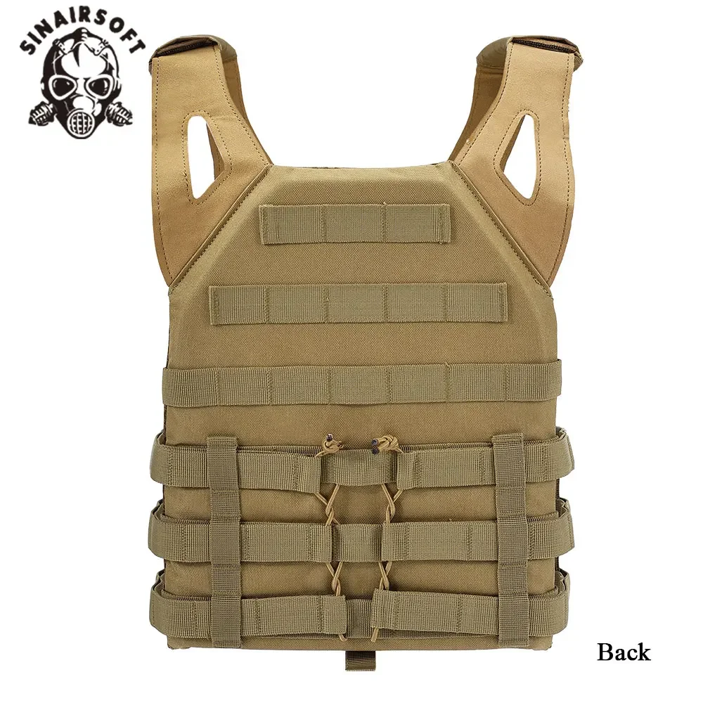

Tactical JPC Plate Carrier Vest with Quick Release System Molle Chest Rig Protective Armor Panel Bag Adjustable Combat Gear