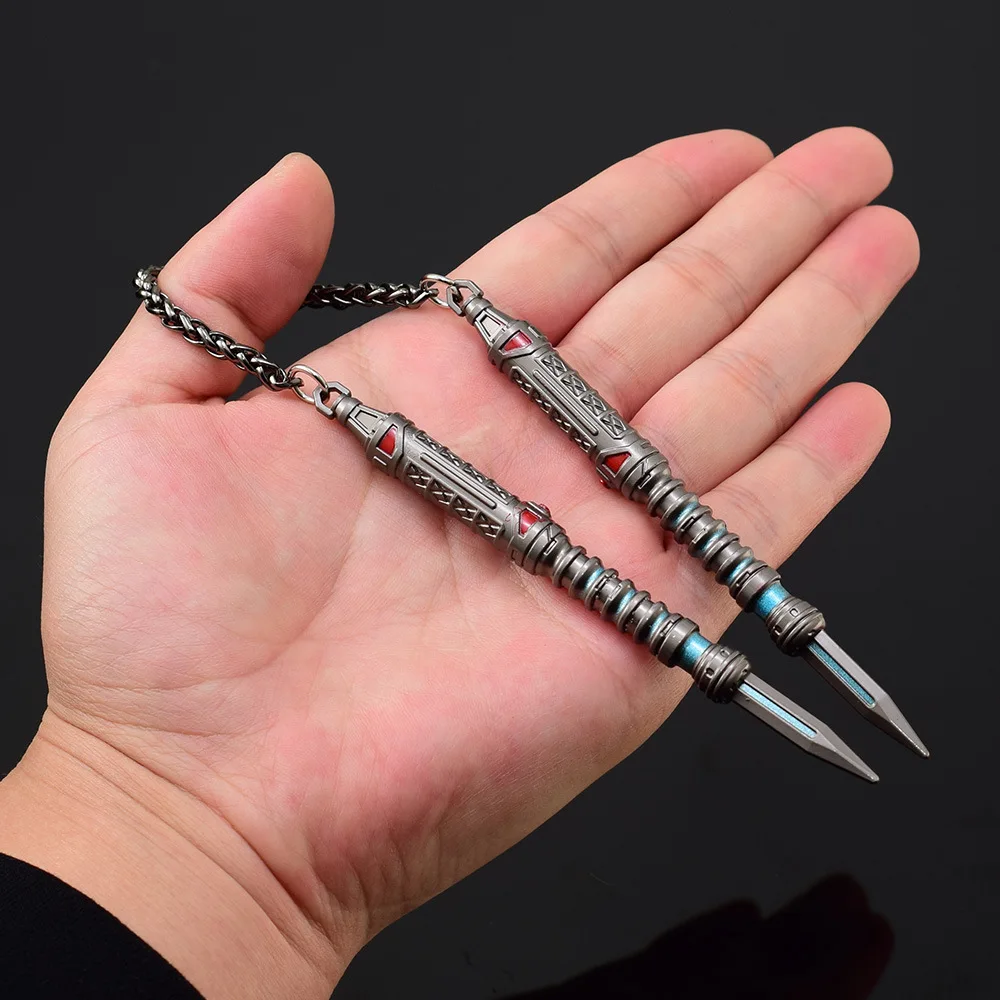 Samurai Sword Keychain para crianças, Apex Legends, Herança de metal mais forte, Katana Metal, Brinquedos Octane, Presentes para crianças