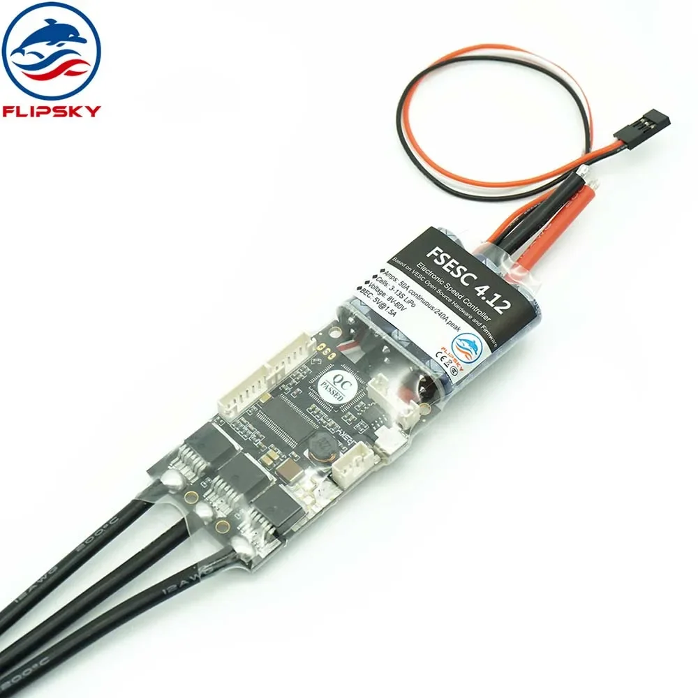 Flipsky VESC4.12 60V 50A electric speed controller  for E-Board