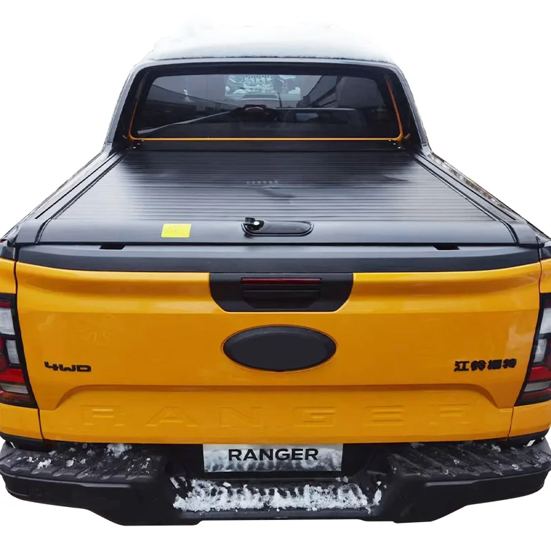 

Aluminum POWER Cannon Tonneau Retractable Roller Lid for toyota tundra 5.7ft 2023 ranger