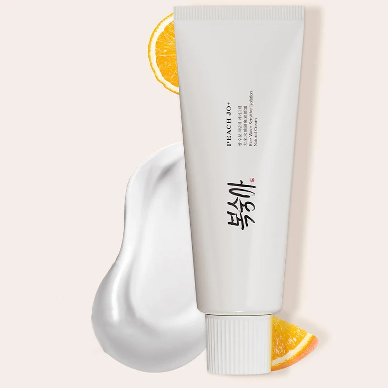 Rice Water Sensitive Isolation Natural Finish Cream,Face Brightening Primer Protective Tone-Up Base Makeup,Cover Pore Blemishes