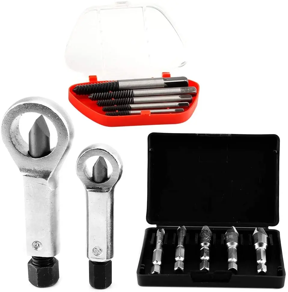 12 Bộ Hạt Chia Bộ Rỉ Sét Hư Hại Bu Lông Ốc Vít Hút Tẩy Dụng Cụ Hạt Bộ Chia Máy Hút