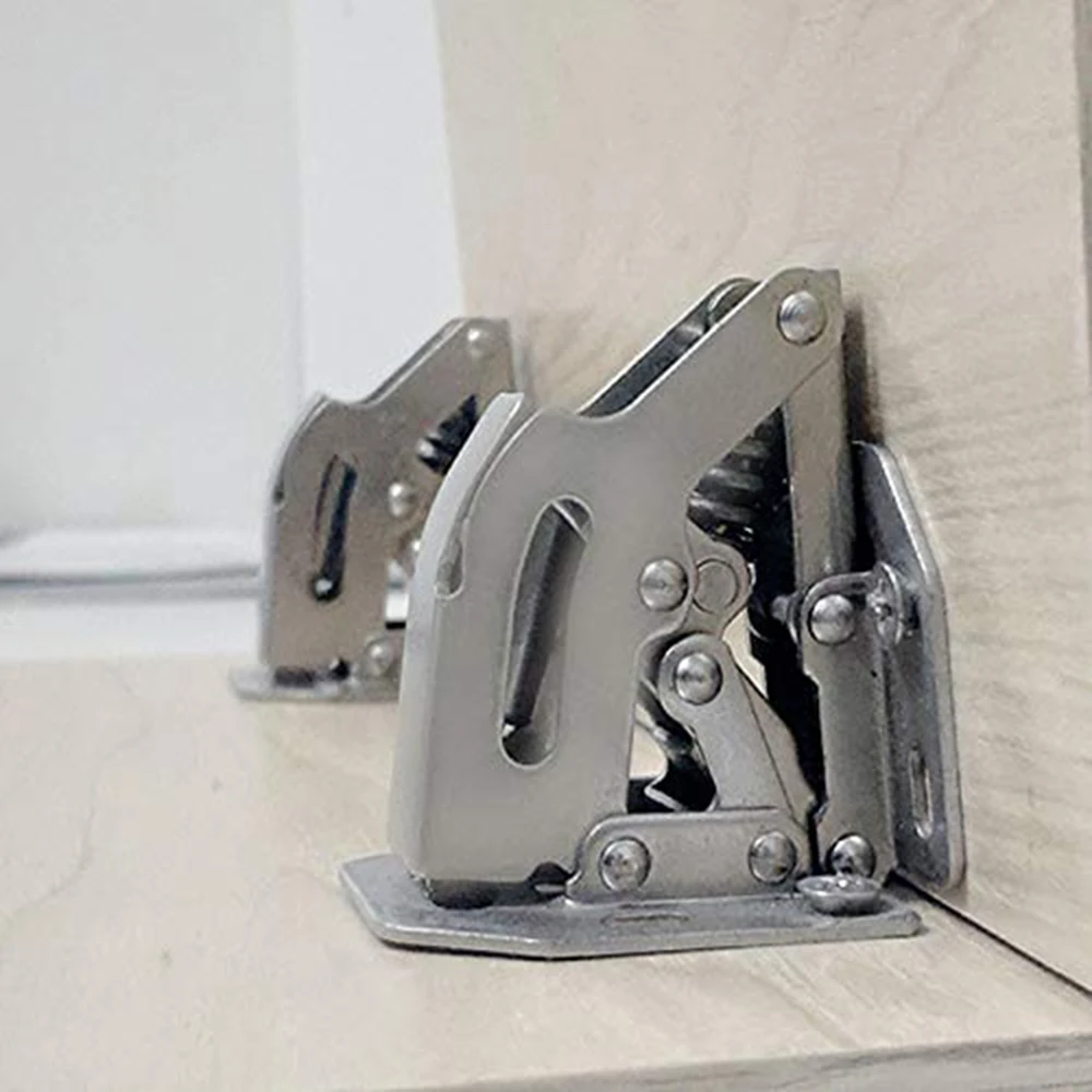 Cabinet Hinge 90 Degree No-Drilling Hole Cupboard Door Hydraulic Hinges Soft Close With Screws Furniture Hardware