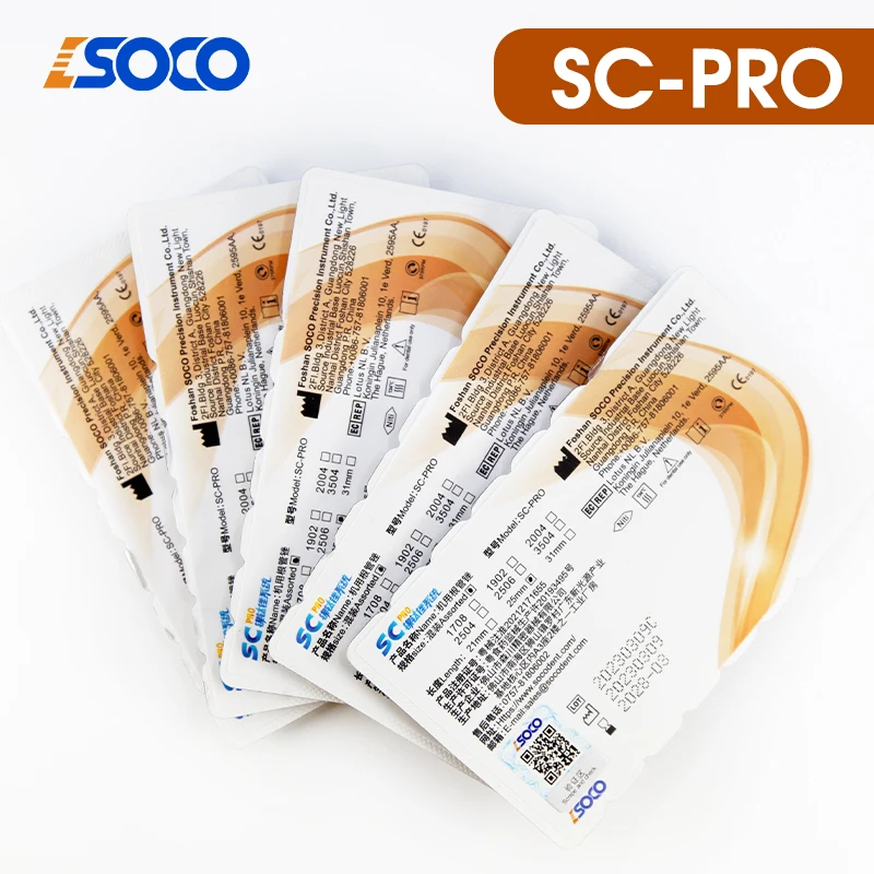 COXO SC-PRO 5Boxs Dental Root Canal Files Heat-Activated Rotary Nitinol Thermally Activated Nickel-Titanium fatigue-resistant