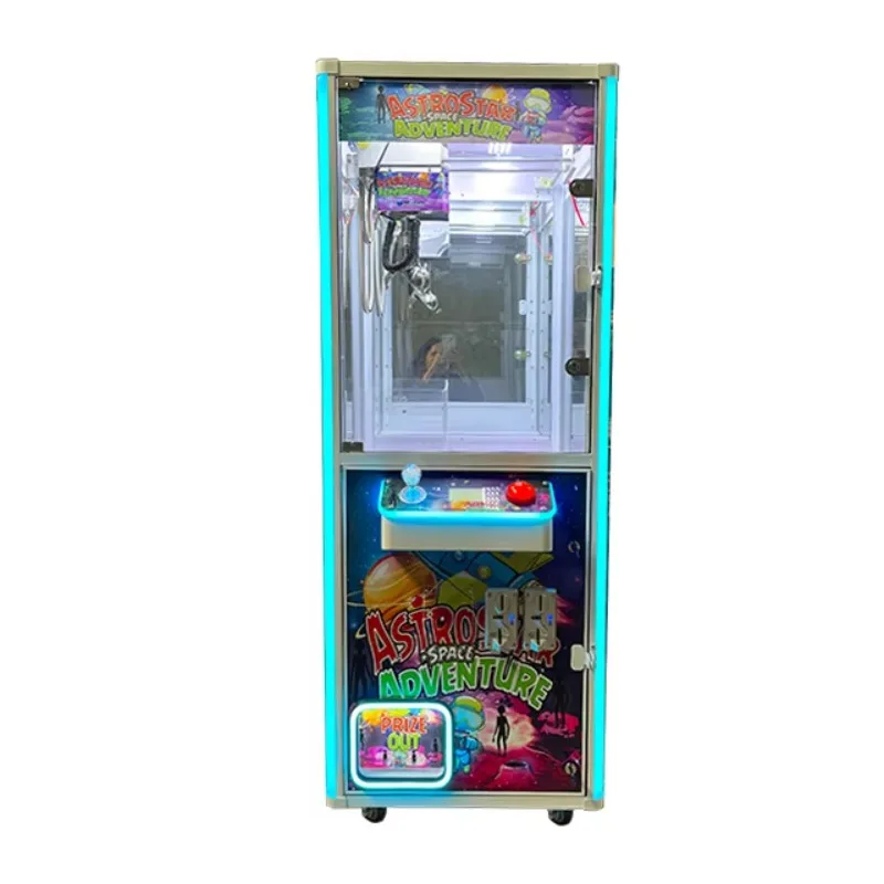 Customize The Appearance Coin Operated Toy Small Claw Crane Machine Plush Toys Vending Machine Bill Acceptor Can Be Installed