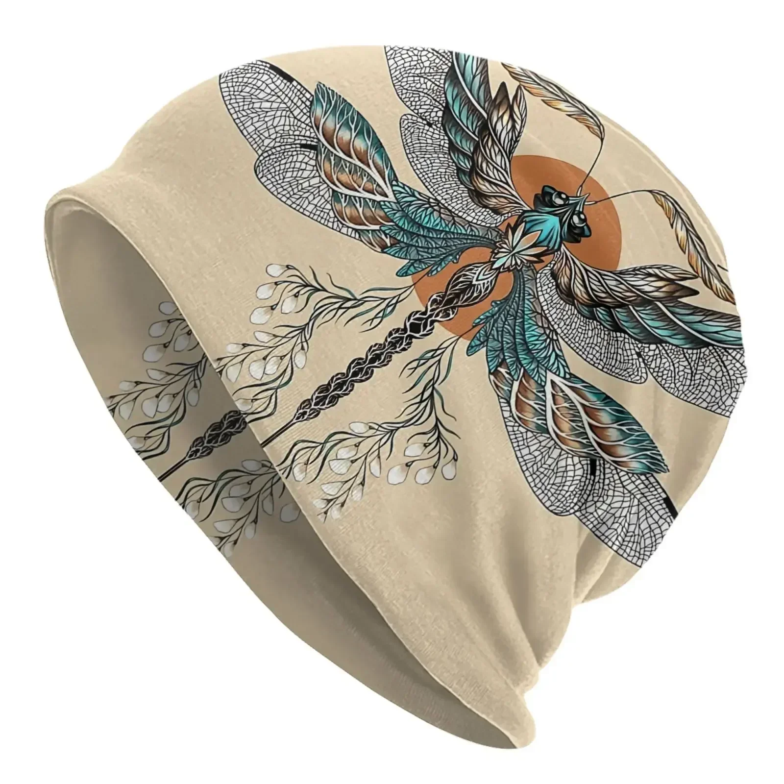 

Hat Dragonfly Tattoo Outdoor Caps For Men Women Gothic Skullies Beanies