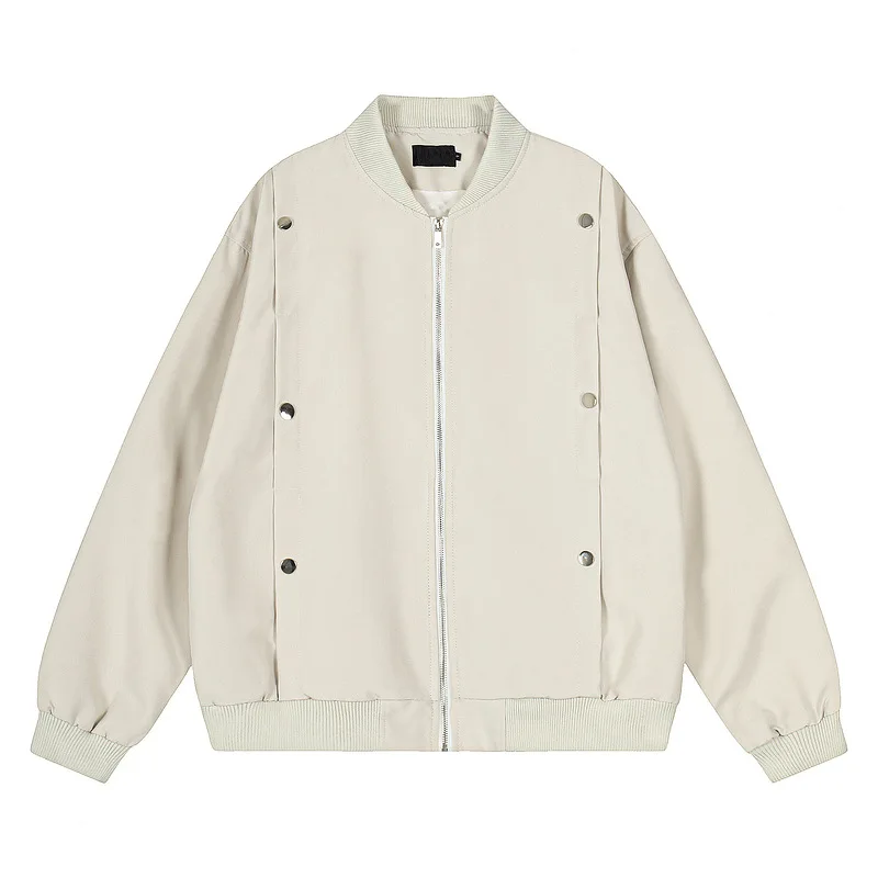 

WESTSHAN Top Quality EU US Size Street Wear Baseball Jacket Unisex Outdoor Loose Fit Sports Outfit Jacket Coat