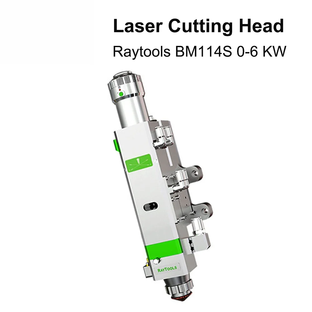 Raytools BM114S 0-6 KW Auto Focusing Fiber Laser Cutting Head for Metal Cutting