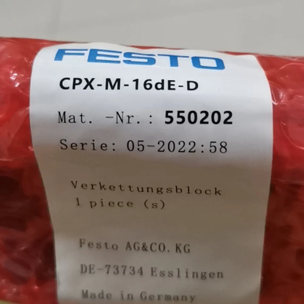 

NEW FESTO CPX-M-16DE-D 550202 Input Module