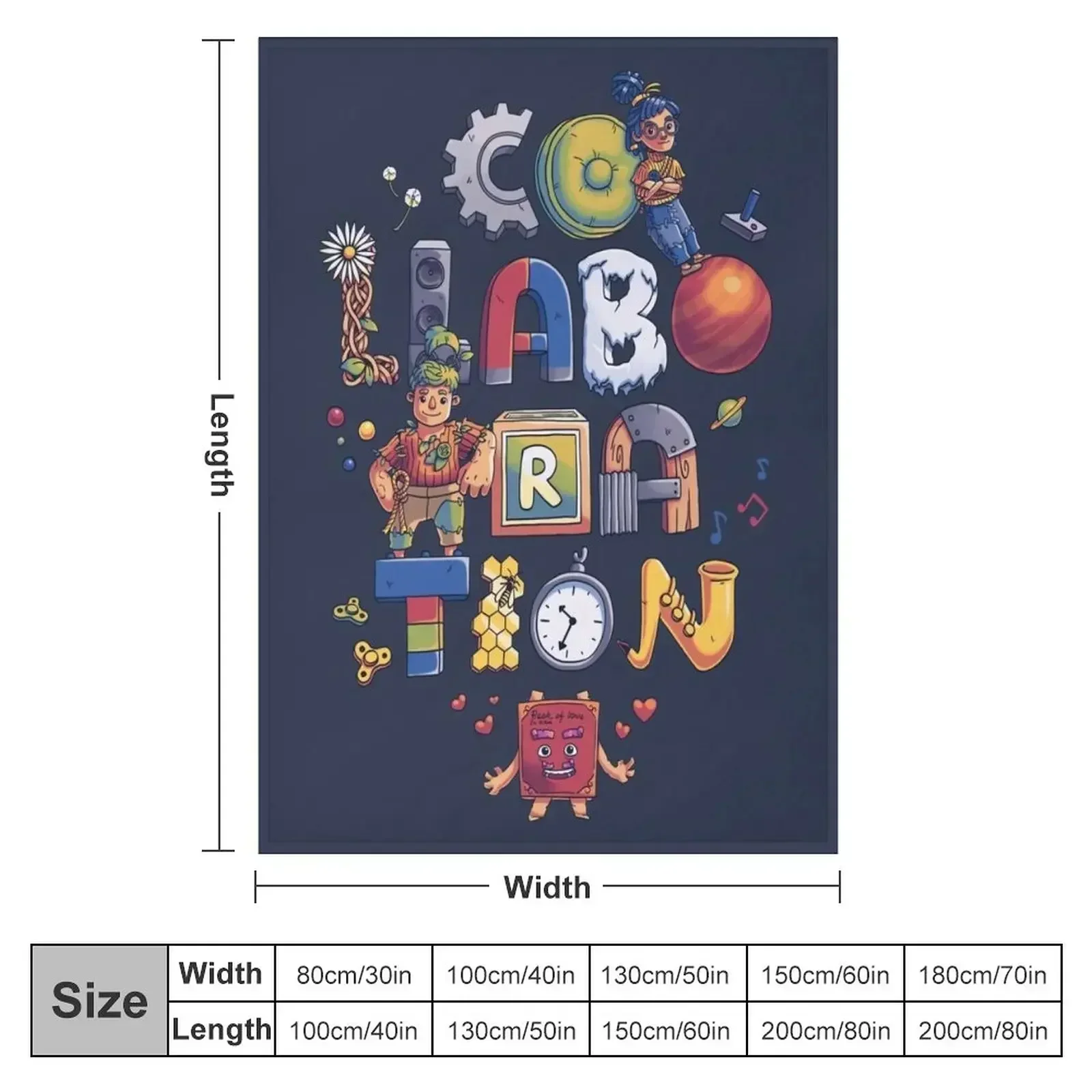 Collaboration // Cody, May, It Takes Two Throw Blanket couch cozy soft plush fuzzy picnic outdoor blanket
