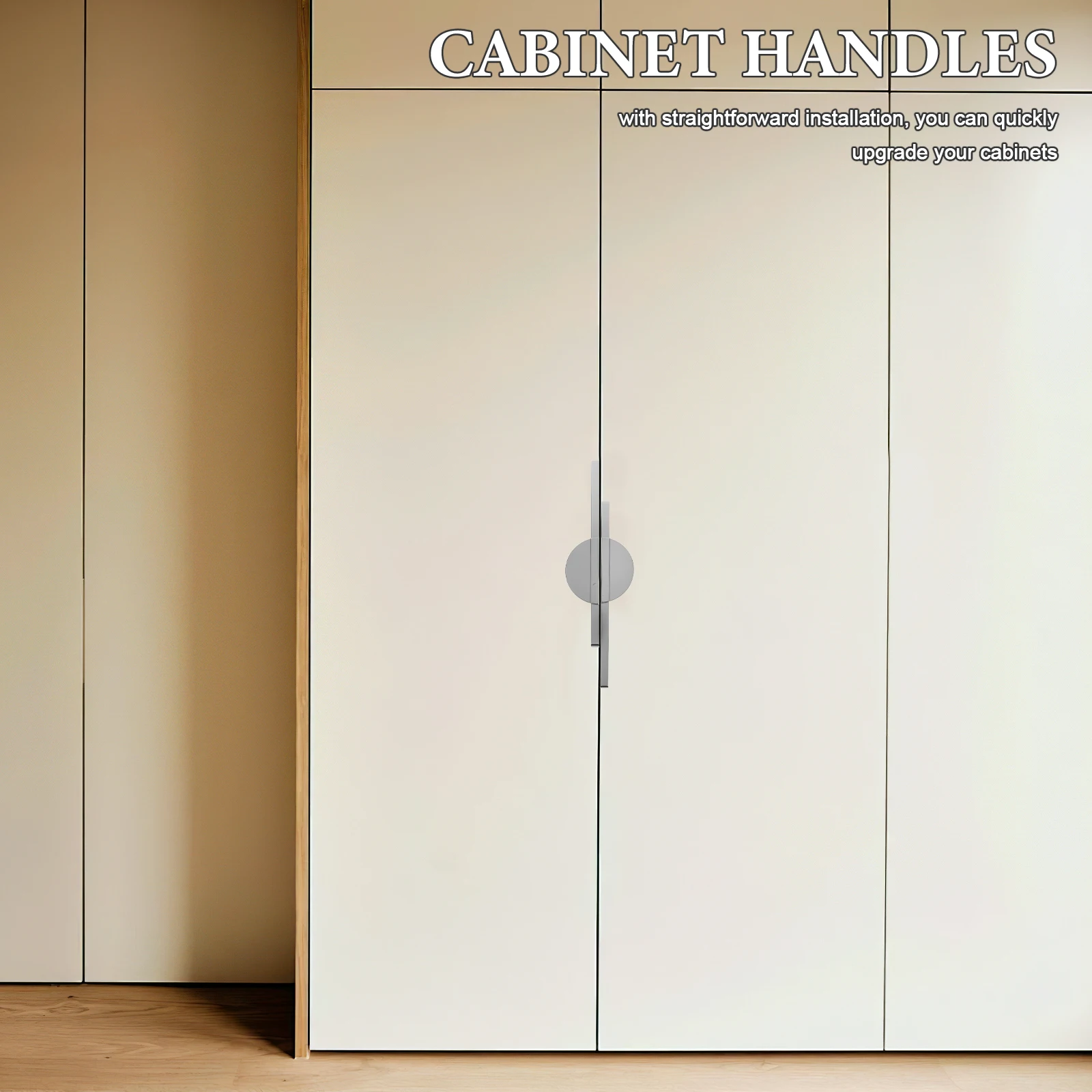 

2Pcs Modern Half Moon Drawer Pulls Durable Stylish Cabinet Handles for Kitchen Wardrobe Bathroom Vanity Knobs Cabinet Handle