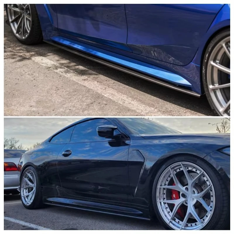 G80 M3 Carbon Fiber Side Skirts Mpc Style Side Skirts Extensions Rocker Panel for BMW G80 M3 G82 M4 2021+