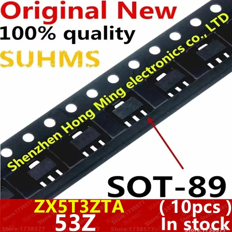 (10piece)100% New 53Z ZX5T3ZTA ZX5T3Z SOT-89