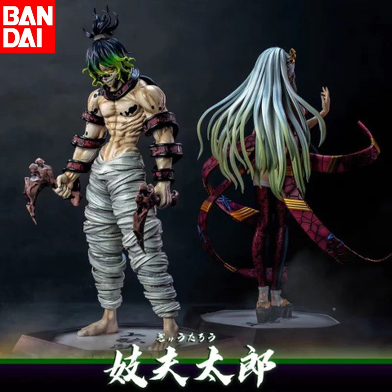 31cm Demon Slayer Himejima Gyoumei Anime Figure Kimetsu No Yaiba Hantengu Action Figure Adult Collectible Model Doll Toys Gifts