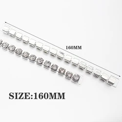 2/pieceNew 160MM sparkling crystal chain DIY swimsuit chain bikini chain accessory