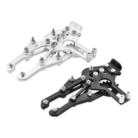 Metal Mechanical Claw Mechanical Arm Gripper Is Suitable For MG995 SG5010 Steering Gear DIY Robot Model Accessory kit