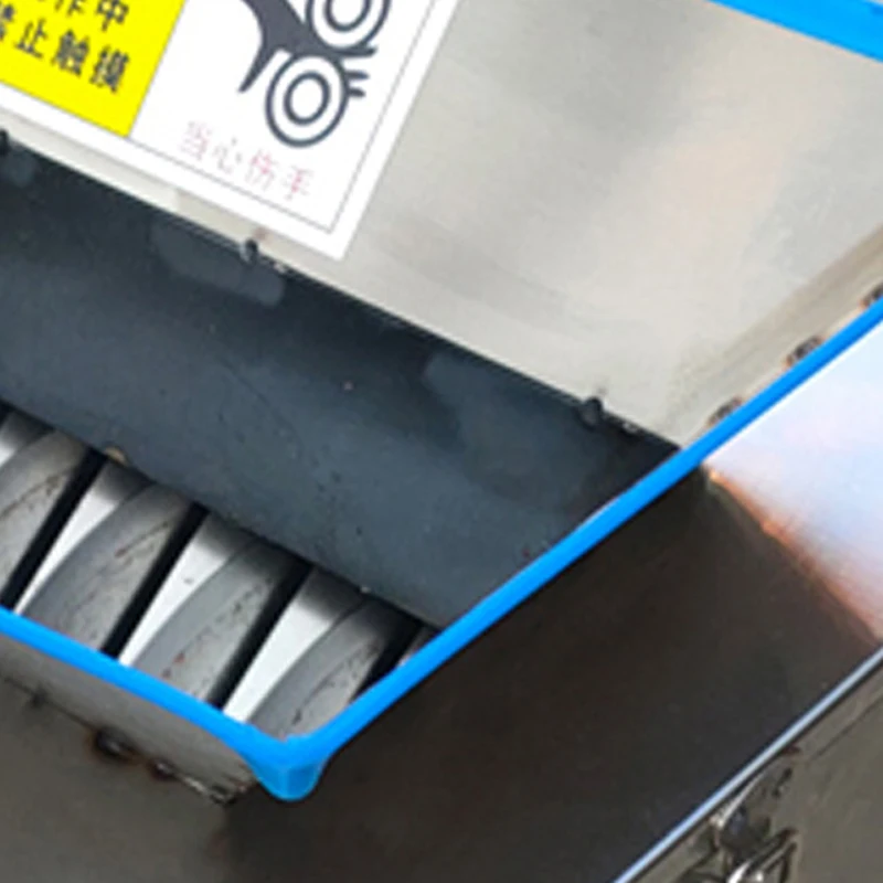 High Quality Automatic Poultry Meat Dicer beef Cutting Fish Shredding Machine Frozen Meat Slicer 1.5-3cm Chicken Cube Meat Cutte