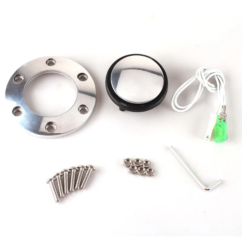 Roda Kemudi Modifikasi Mobil Roda Kemudi Kayu Solid 380MM, Roda Kemudi Universal Retro Mobil Klasik