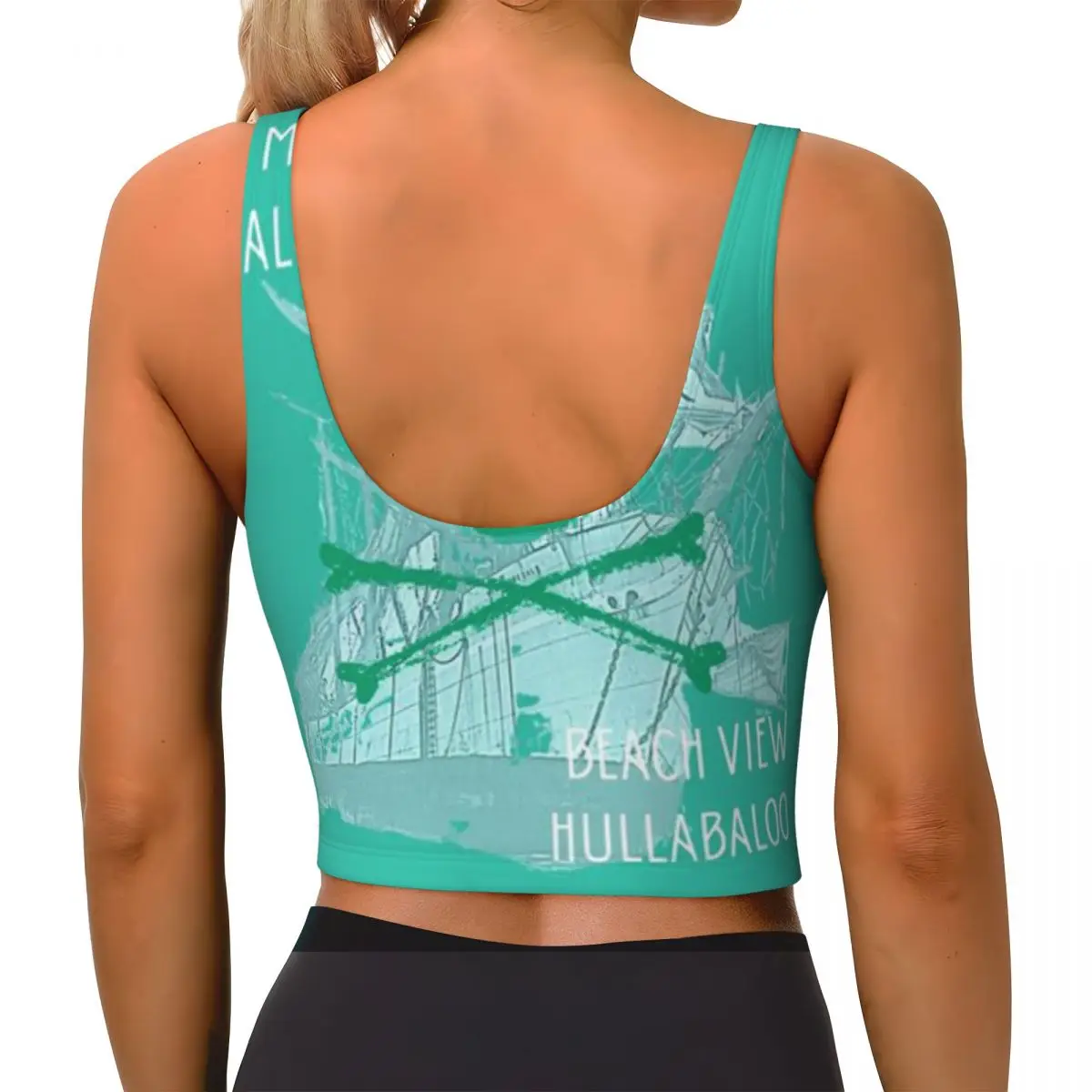 Removable Pad Top 2022 Mu S Hullabaloo Ski Warm Up Activewear Top