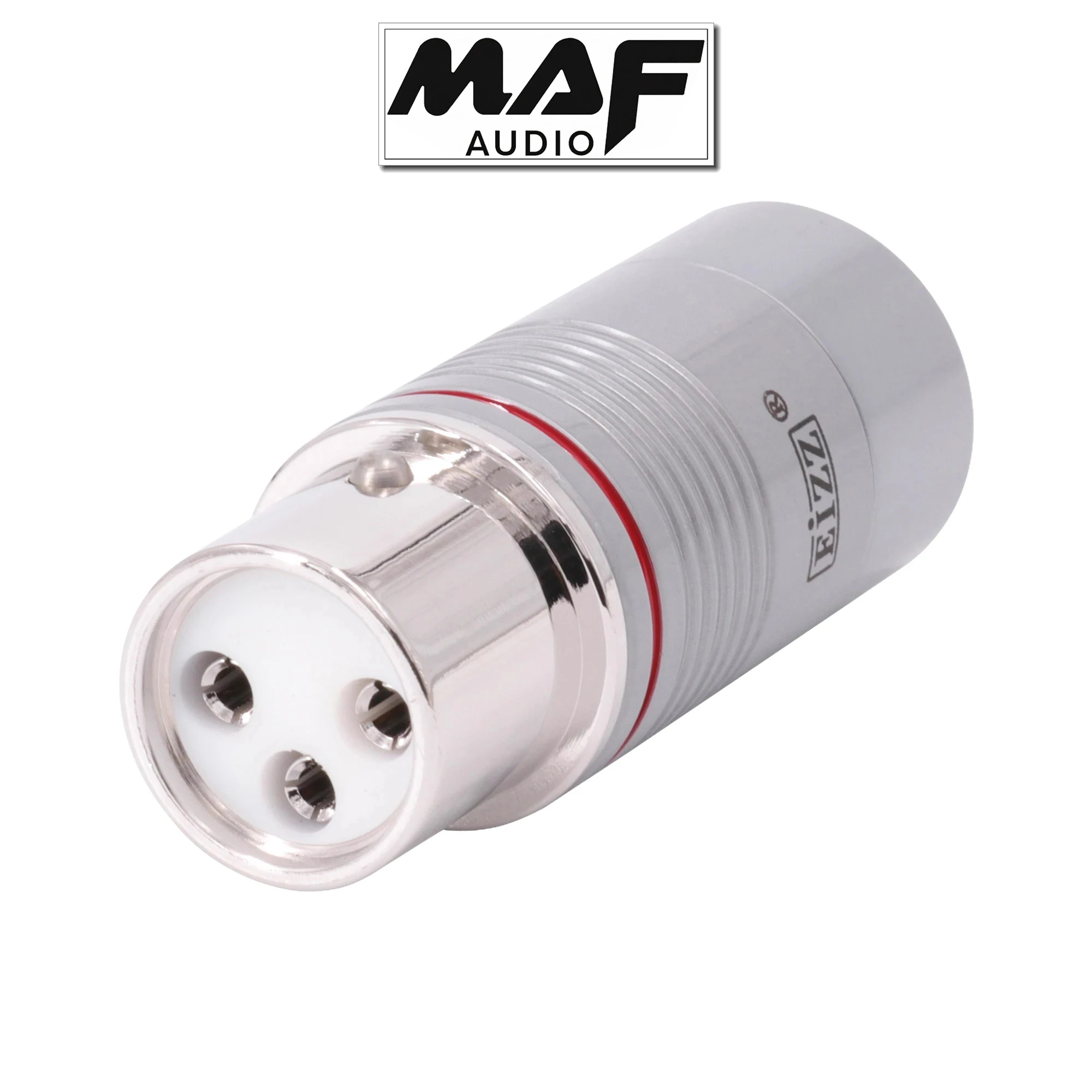4 stücke EIZZ Hohe Männlich Weiblich 3pin XLR Balance Stecker Stecker Terminal Phono Microphone9mm Kabel Beryllium Kupfer – Detail 2